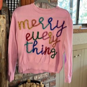 Merry every thing sweater